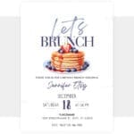 Let's Brunch Invitation Template