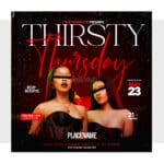 Thirsty Thursday Flyer Template